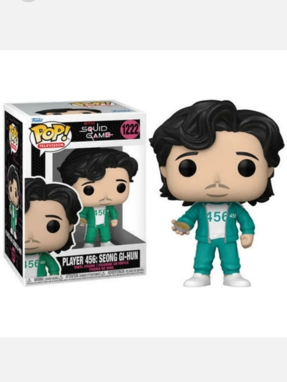 Funko POP! Television: Squid Game - Player #456 Seong Gi-Hun ~ NWT